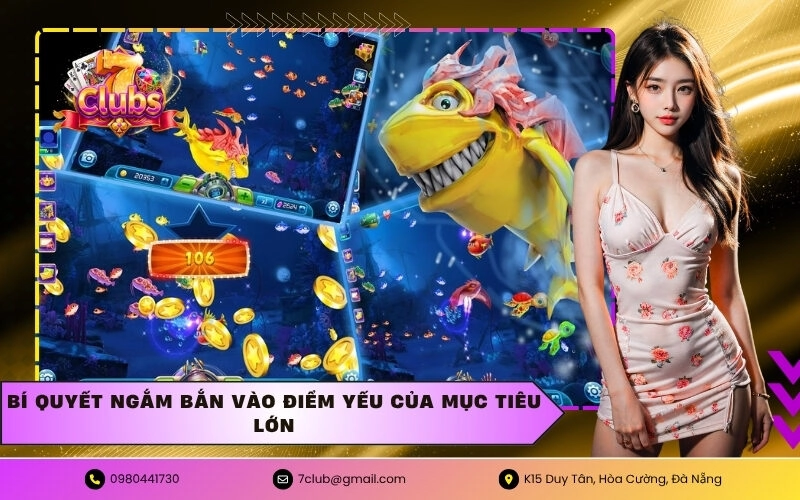 Bí quyết ngắm bắn vào điểm yếu của mục tiêu lớn
