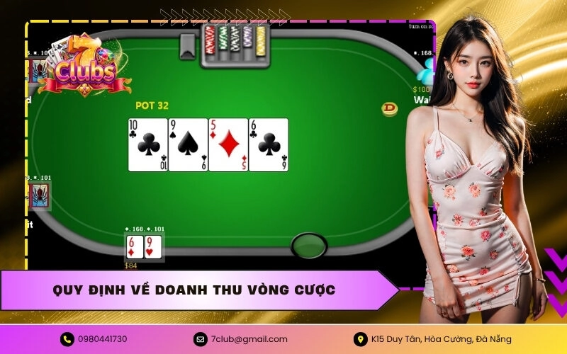 Quy định về doanh thu vòng cược
