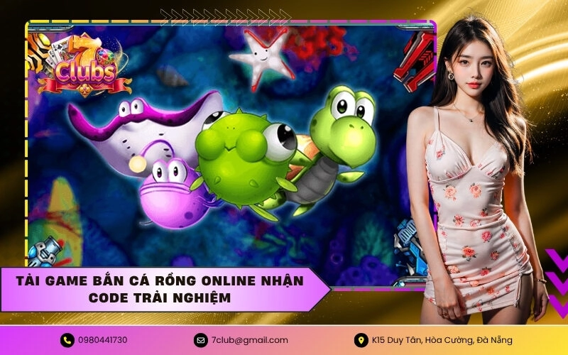 Tải game bắn cá rồng online nhận code trải nghiệm