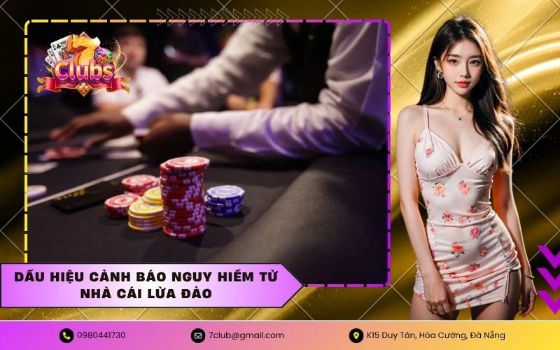 Dấu hiệu cảnh báo nguy hiểm từ nhà cái lừa đảo
