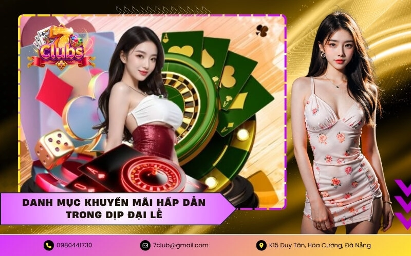 Danh mục khuyến mãi hấp dẫn trong dịp đại lễ